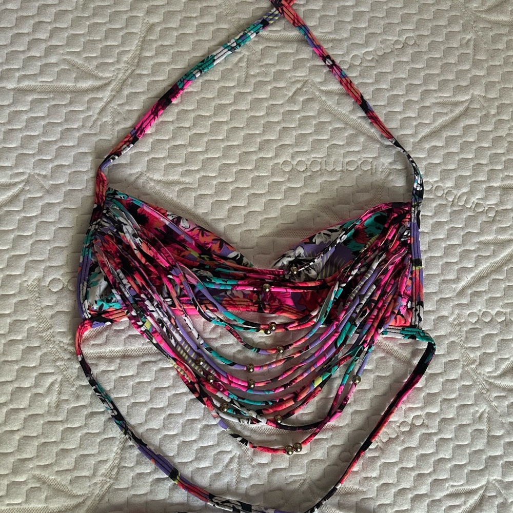 Beaded Swimsuit Top